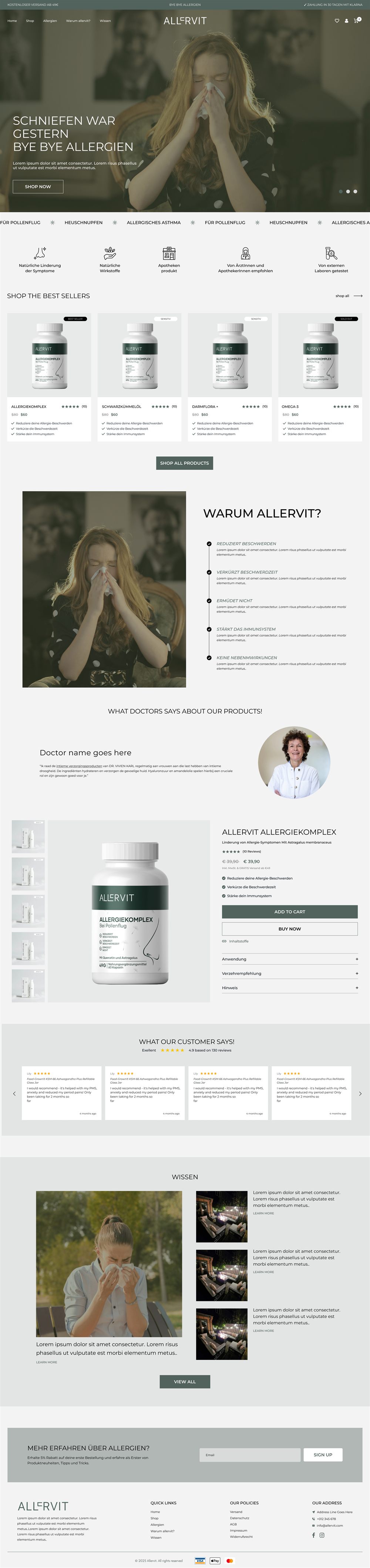 Allervit website