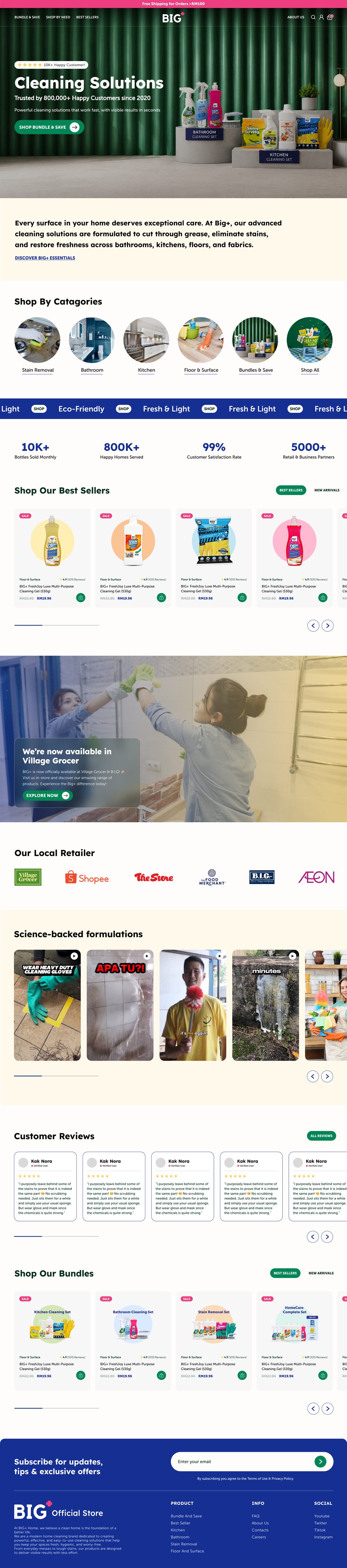 Big+ website