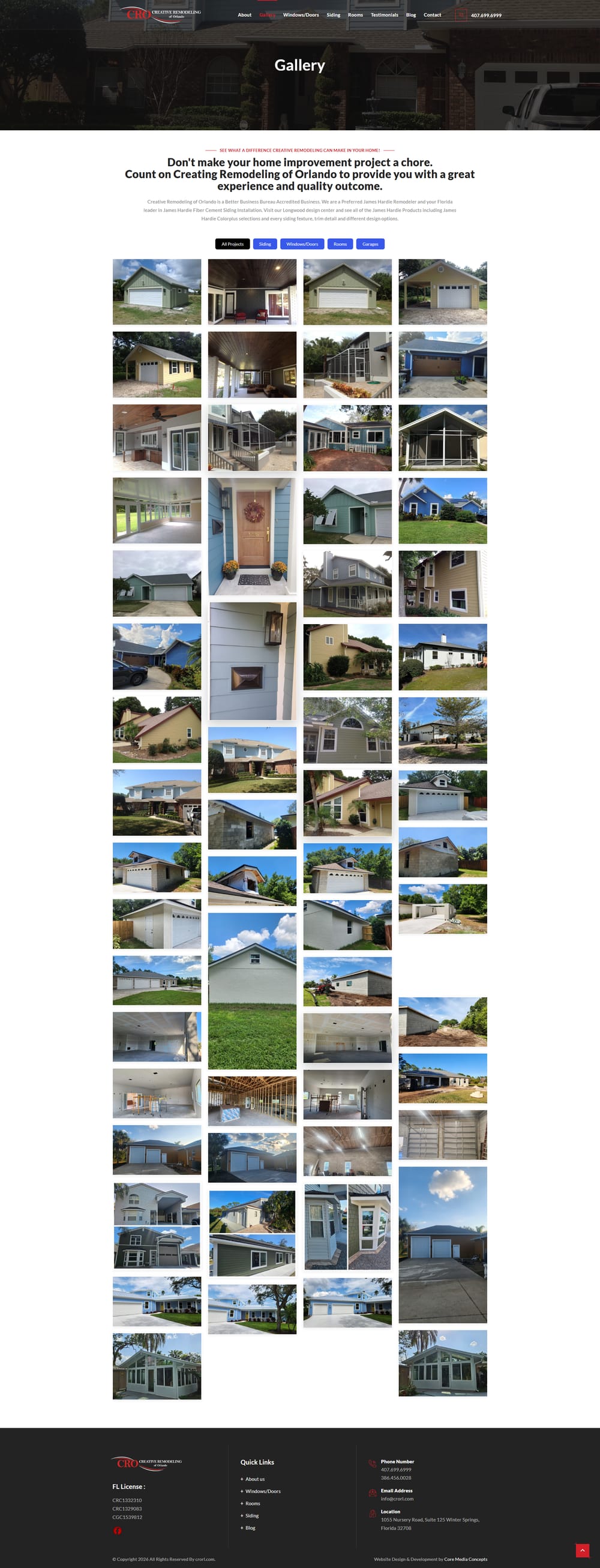 Creative Remodeling of Orlando page