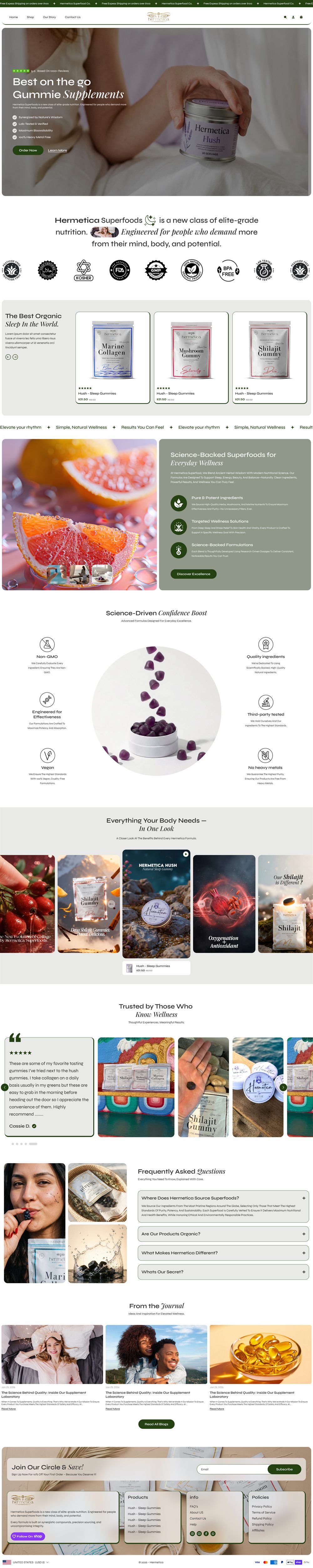 Hermetica website