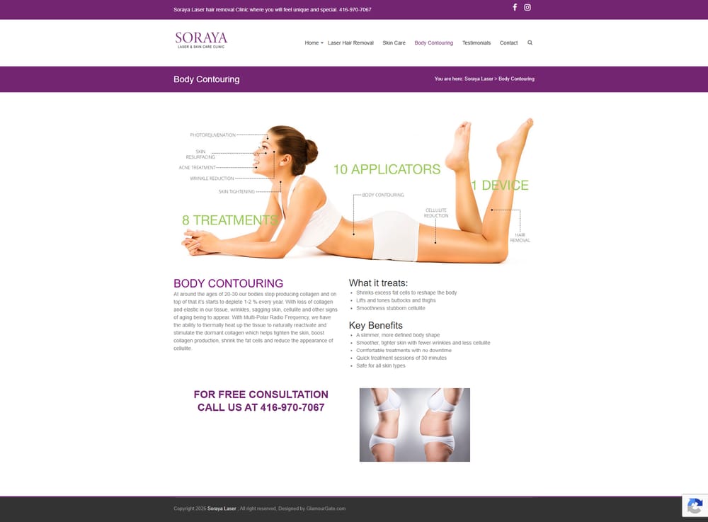 Soraya Laser page