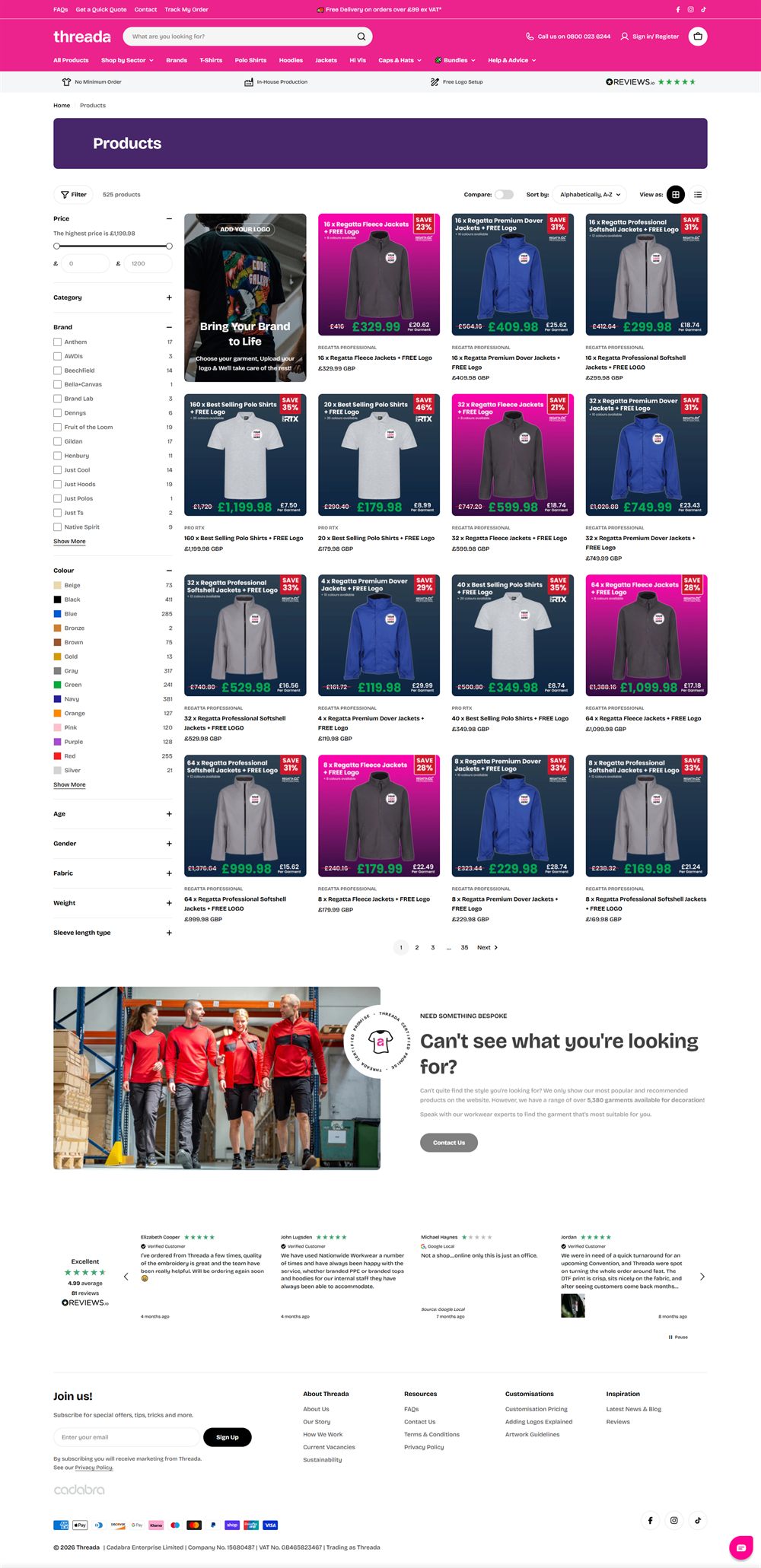 Threada page