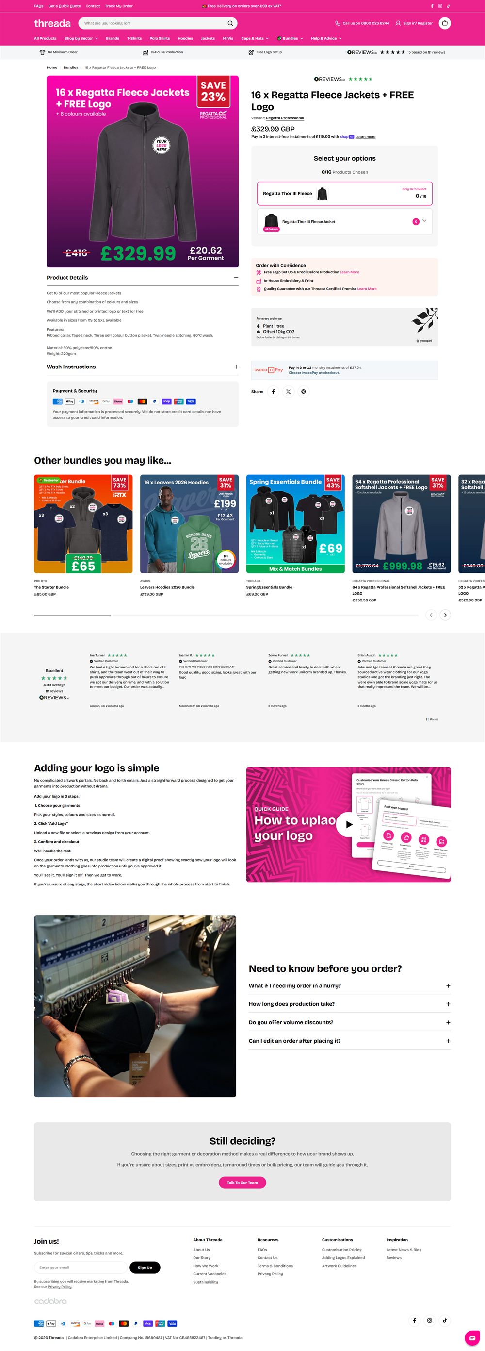 Threada page