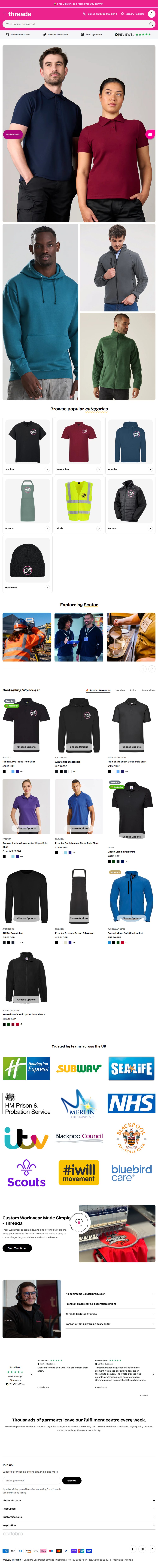 Threada website